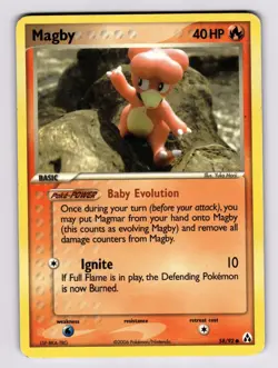 Magby 58/92 Legend Maker 2006 Pokemon HP Yuka Morii - Image 1