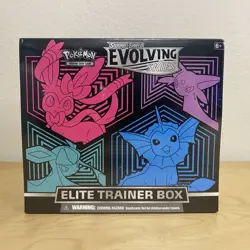 Evolving Skies Elite Trainer Box ETB Glaceon/Vaporeon/Sylveon/Espeon Sealed ES#1 - Image 1