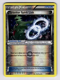 Tyranitar Spirit Link 81/98 XY - Ancient Origins 2015 Pokemon - Image 1