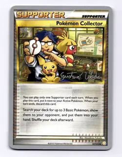 Pokemon Collector 97/123 HeartGold SoulSilver 2011 Worlds Gustavo Pichu Smoochum - Image 1