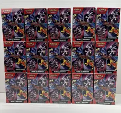Lot Of 15 Pokemon TCG Scarlet & Violet - Destined Rivals Booster Bundles - Image 1