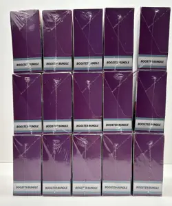 Lot Of 15 Pokemon TCG Scarlet & Violet - Destined Rivals Booster Bundles - Image 3