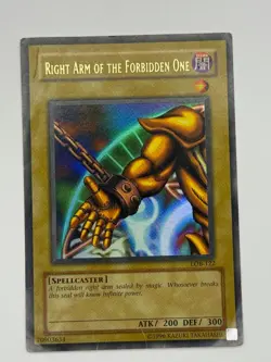 Right Arm Of The Forbidden One LOB-122 - Yu-Gi-Oh! TCG Ultra Rare - LP - Image 1