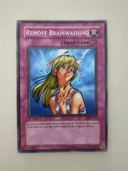 Yu-Gi-Oh! Remove Brainwashing - MFC-101 - Magician's Force 1st Edition NM - Image 1