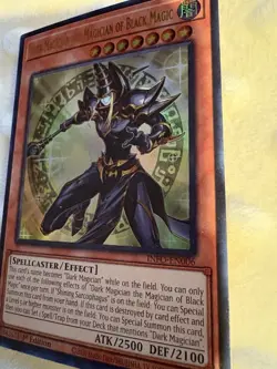 Yu-Gi-Oh 2024 1st Edition Dark Magician the Magician of Black Magic #INFO-EN006 - Image 3