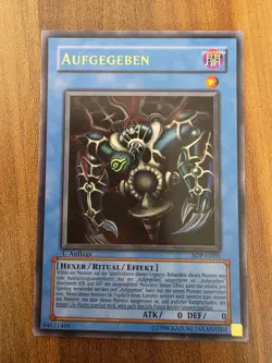 Yu-Gi-Oh! SDP-G001 Aufgegeben Ultra Rare EX 1st Ed - Image 1