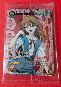 Asuka Shikinami Langley Winner Foil - UEPR/EVA-1-010 NM - Union Arena - Image 1