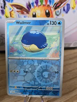 Wailmer #040/159 Reverse Holo Journey Together Pokemon TCG Card - Image 1