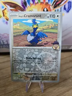Hop’s Cramorant reverse holo 138/159 - Journey Together - Pokemon TCG Card - Image 1