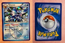 Glaceon | 23/116 | BW Plasma Freeze | 2013 Pokemon Card | Cracked Ice Holo | LP - Image 3