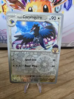 Hop’s Corvisquire #134/159 Reverse Holo Journey Together Pokemon TCG Card - Image 1