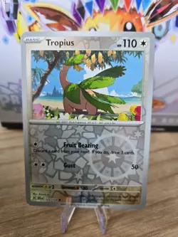 Tropius #123/159 Reverse Holo Journey Together Pokemon TCG Card - Image 1