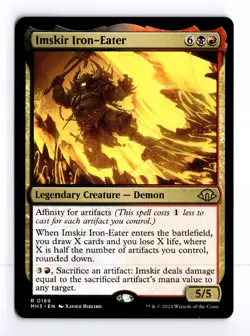 Imskir Iron-Eater 189 Modern Horizons 3 R MTG LP - Image 1