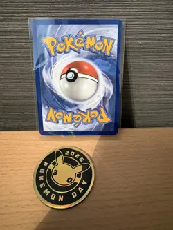 Pikachu 051 /162 Stamped 2026 Pokemon Day 30 Promo TCG + Coin - Image 2