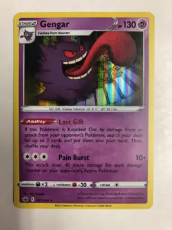 Pokemon Gengar 057/198 Chilling Reign Holo Rare NM/MT (Brand New!) - Image 1