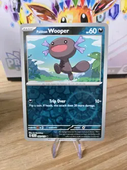 Pokemon Paldean Wooper 093/159 Reverse Holo SV9 Journey Together - Image 1