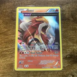 Entei 15/98 XY Ancient Origins Holo Rare Θ Double 130 HP Pokemon TCG - Image 1