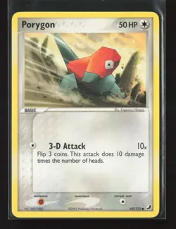 Porygon 69/115 Common Unseen Forces Pokemon NM - Image 2