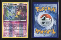 Chandelure 50/114 Reverse Holo Rare Steam Siege Pokemon NM - Image 1