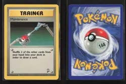 Maintenance 112/130 Uncommon Base Set 2 Pokemon LP - Image 1