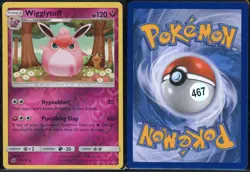 Wigglytuff 72/111 Reverse Holo Rare Crimson Invasion Pokemon NM - Image 1