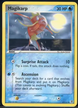 Magikarp 67/112 Common FireRed & LeafGreen Pokemon NM - Image 2