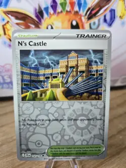 Pokemon N's Castle 152/159 Reverse Holo SV9 Journey Together - Image 1