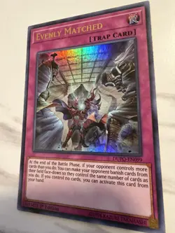 Yugioh: Evenly Matched - DUPO-EN099 - Ultra Rare - 1st Edition - LP - Image 2