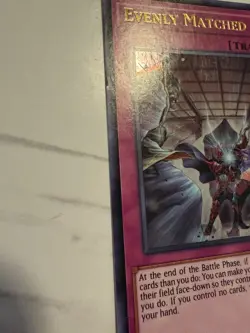 Yugioh: Evenly Matched - DUPO-EN099 - Ultra Rare - 1st Edition - LP - Image 4