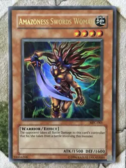 YuGiOh AMAZONESS SWORDS WOMAN Ultra Rare MFC-061 - Image 2
