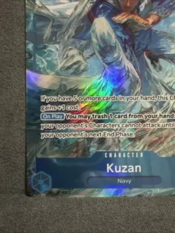 OP12-043 Kuzan (R) (Alternate Art) Legacy of the Master One Piece CCG - Image 4
