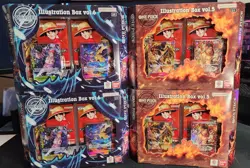 Bandai Namco One Piece Illustration Box vol.5 & vol.6 - lot of 4 - Image 1
