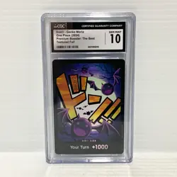 Gecko Moria PRB01 Textured Don - Graded One Piece Card - PSA CGC 10 - Image 1
