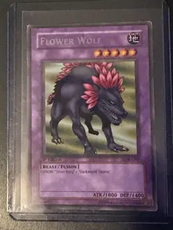 Flower Wolf LOB-107 1st Edition Rare Yu-Gi-Oh Card - Image 1