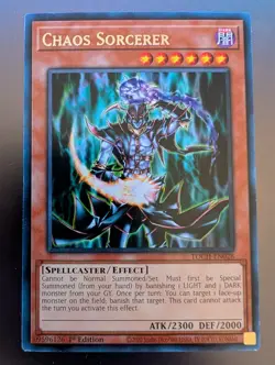 Chaos Sorcerer TOCH-EN028 Yu-Gi-Oh! Card Rare NM/MINT - Image 1