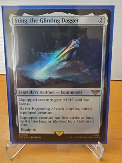 Sting, the Glinting Dagger 4 card lot. #250 and #409. Base and foil versions. - Image 2