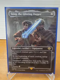 Sting, the Glinting Dagger 4 card lot. #250 and #409. Base and foil versions. - Image 3