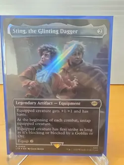 Sting, the Glinting Dagger 4 card lot. #250 and #409. Base and foil versions. - Image 4
