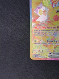 Pokemon Pikachu ex 238/191 Surging Sparks Full Art Holo EX Special Illustration… - Image 3