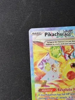 Pokemon Pikachu ex 238/191 Surging Sparks Full Art Holo EX Special Illustration… - Image 4