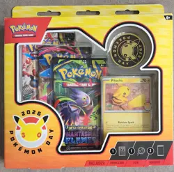 Pokemon TCG: Pokemon Day 2026 Collection Box New Factory Sealed - Image 1