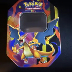 Pokemon TCG: Spring 2026 Mega Charizard Y Ex Tin. No Packs Or Promo. Tin Only. - Image 1