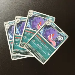 Gengar 057/091 Playset (x4) - Paldean Fates - Scarlet & Violet - Pokemon TCG - Image 1