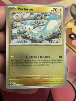 Pachirisu - 051/132 - Reverse Holo - Mega Evolution - MINT - Pokemon Card - Image 1