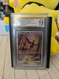 CGA 9.5 Graded Pokemon Card Galarian Articuno #182 – Mint Condition - Image 1