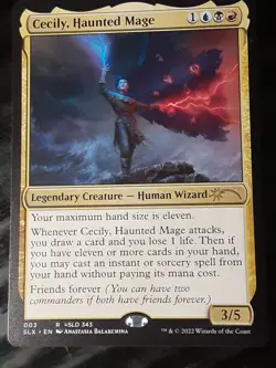 Cecily Haunted Mage , The List, NM , MTG, FREE SHIPPING - Image 1