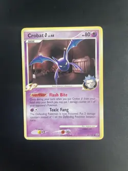 Pokemon Platinum CROBAT G (47/127) Regular Uncommon - LP - Image 1