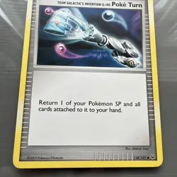 Pokemon TCG - Platinum - Team Galactic’s Invention G-105 Poke Turn - 118/127 - Image 3