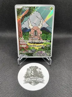 Pokemon TCG Pinsir 168/167 Sv06: Twilight Masquerade Holo Illustration Rare - Image 1