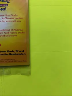 Pokemon The First Movie Mewtwo Black Star Promo WOTC Sealed - Image 5